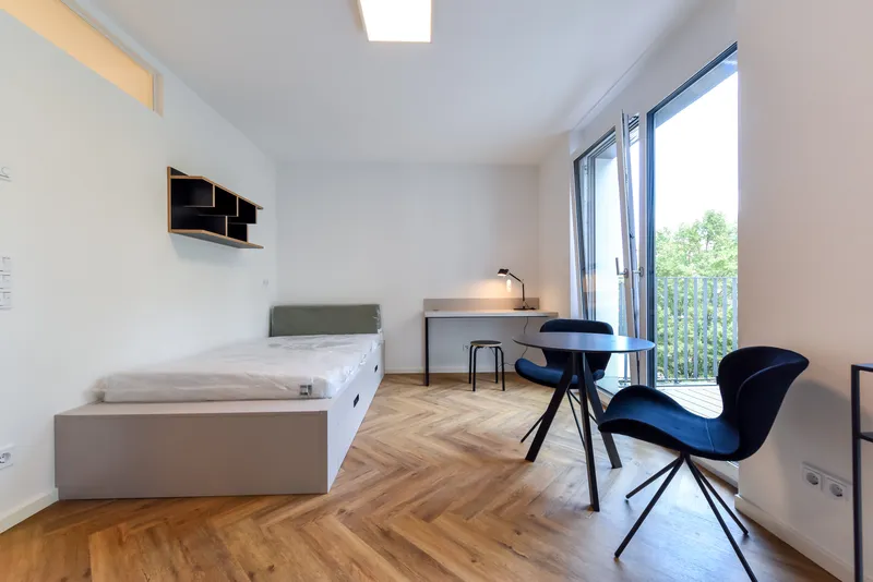 Modernes Studio voll möbliert mit Balkon! — photo 1